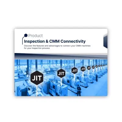 Cover of Inspection & CMM Connectivity, on a white background